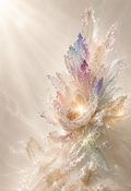 Frozen Breath — crystalline botanical fine art print by Maison du Silence