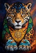 The Guardian — pop art jaguar fine art print