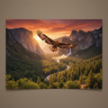 Paisaje fine art impreso en papel Epson Velvet